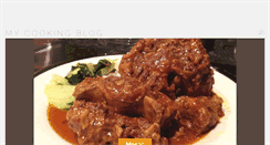 Desktop Screenshot of mycookingblog.com