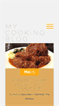 Mobile Screenshot of mycookingblog.com